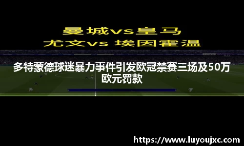 多特蒙德球迷暴力事件引发欧冠禁赛三场及50万欧元罚款